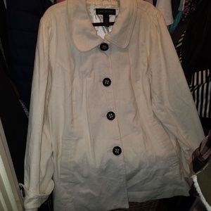 Lane Bryant cordaroy jacket